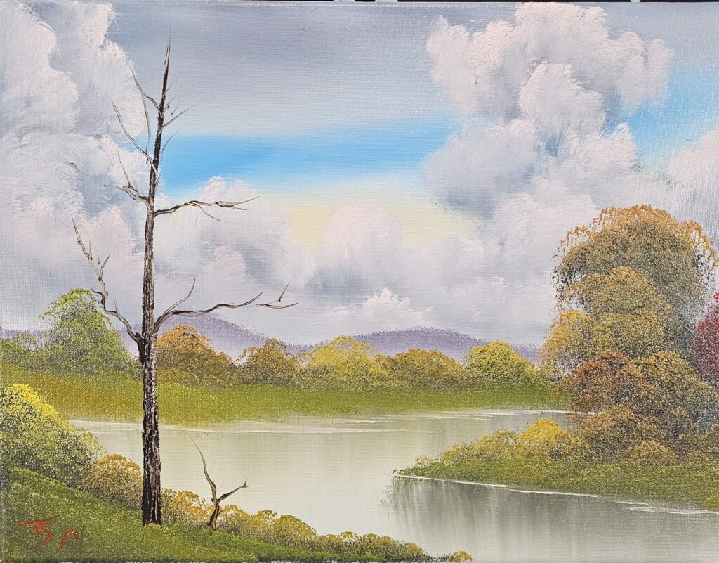 Paint Like Bob Ross At The War Memorial Natures Brush Studio